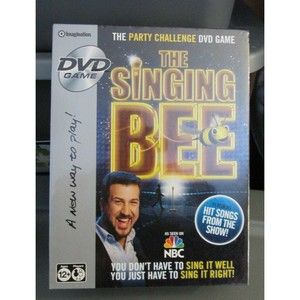 The Singing Bee The Party Challenge DVD Game Brand New Factory Sealed